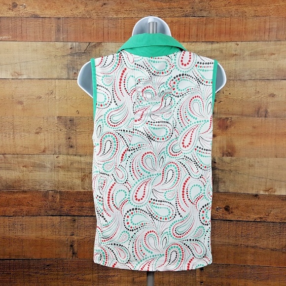 Golf America Petite Golf Shirt Women's Size PM Gre - Picture 2 of 4